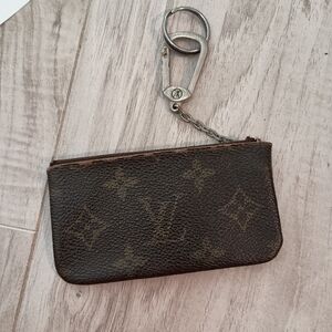Authentic Louis Vuitton Vintage Monogram Card Coin Wallet Pouch